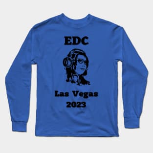 EDC Las Vegas 2023.Black Long Sleeve T-Shirt